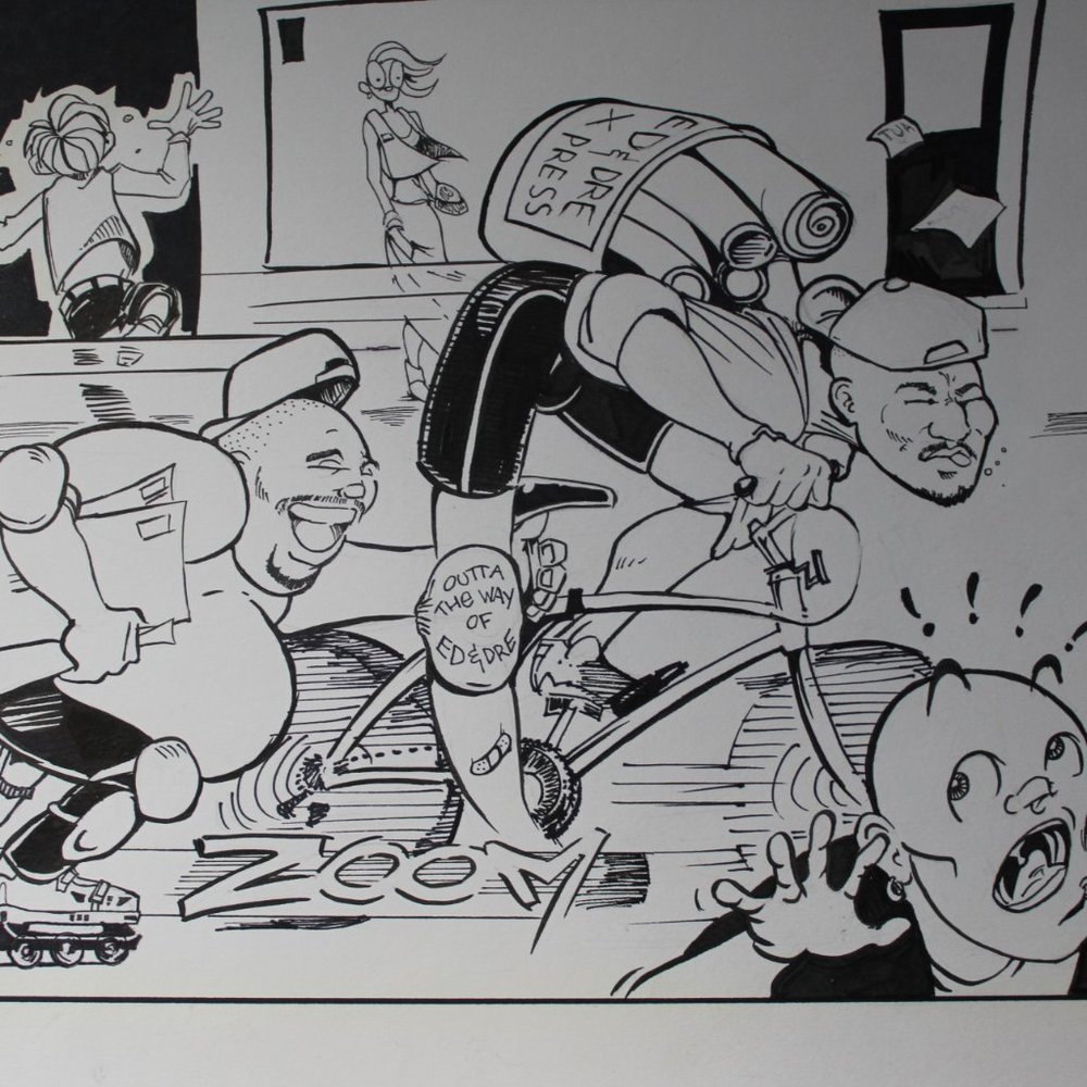 MTV Raps original art - Picture 2 of 3